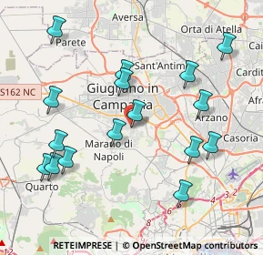 Mappa Via Melito, 80018 Mugnano di Napoli NA, Italia (4.61625)