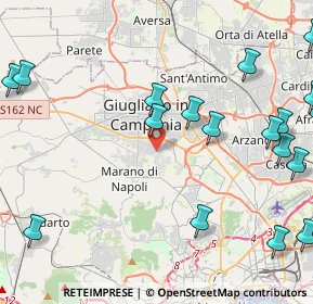Mappa 80018 Mugnano di Napoli NA, Italia (6.6155)