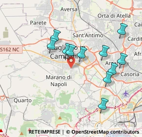 Mappa 80018 Mugnano di Napoli NA, Italia (3.81909)