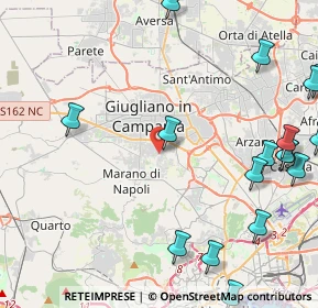 Mappa 80018 Mugnano di Napoli NA, Italia (6.74895)