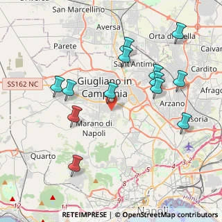 Mappa 80018 Mugnano di Napoli NA, Italia (4.48769)