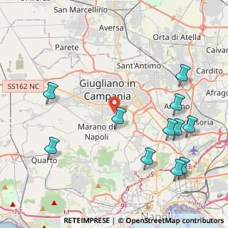 Mappa 80018 Mugnano di Napoli NA, Italia (5.45636)