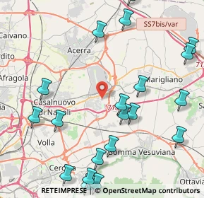 Mappa Via Alessandro Guidoni, 80038 Pomigliano d'Arco NA, Italia (5.773)