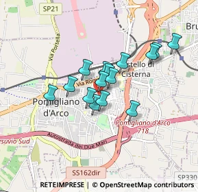 Mappa Via Alessandro Guidoni, 80038 Pomigliano d'Arco NA, Italia (0.66667)