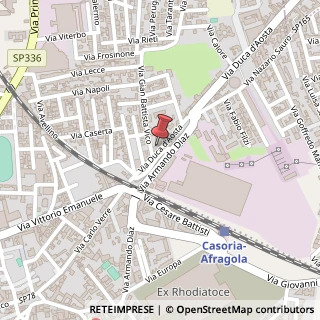 Mappa Via Duca d'Aosta, 25, 80026 Casoria, Napoli (Campania)
