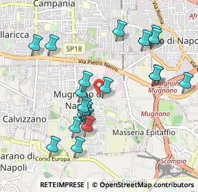 Mappa Via Machiavelli, 80018 Mugnano di Napoli NA, Italia (1.0615)