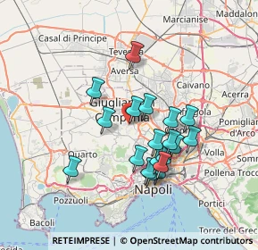 Mappa Via Machiavelli, 80018 Mugnano di Napoli NA, Italia (6.46737)