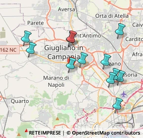 Mappa Via Machiavelli, 80018 Mugnano di Napoli NA, Italia (4.2725)