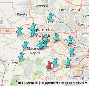 Mappa Via Machiavelli, 80018 Mugnano di Napoli NA, Italia (3.78867)