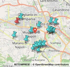 Mappa Via Machiavelli, 80018 Mugnano di Napoli NA, Italia (1.89)