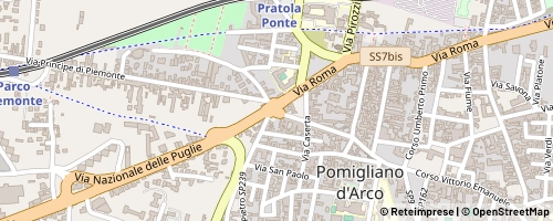 Mappa Pomigliano d'Arco