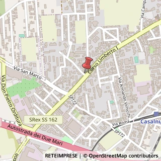 Mappa Via Antonio de Curtis, 3, 80013 Casalnuovo di Napoli, Napoli (Campania)