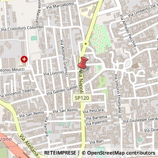 Mappa Via Napoli,  125, 80025 Arzano, Napoli (Campania)