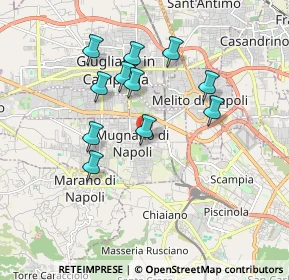 Mappa Via Mercato Ittico, 80018 Mugnano di Napoli NA, Italia (1.74818)