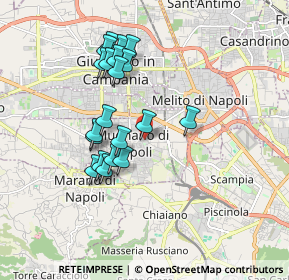 Mappa Via Mercato Ittico, 80018 Mugnano di Napoli NA, Italia (1.731)