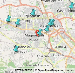 Mappa Via Mercato Ittico, 80018 Mugnano di Napoli NA, Italia (2.60091)