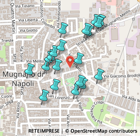 Mappa Via Mercato Ittico, 80018 Mugnano di Napoli NA, Italia (0.2235)