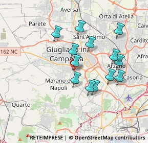 Mappa Via Mercato Ittico, 80018 Mugnano di Napoli NA, Italia (3.47231)