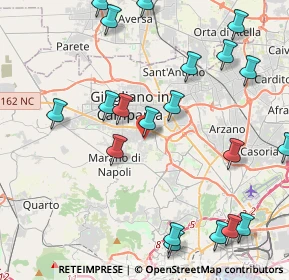 Mappa Via Mercato Ittico, 80018 Mugnano di Napoli NA, Italia (5.4765)