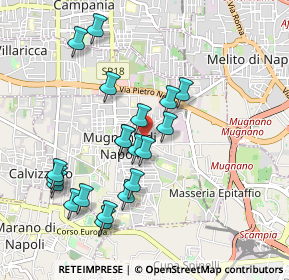 Mappa Via Mercato Ittico, 80018 Mugnano di Napoli NA, Italia (0.988)