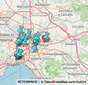 Mappa Via Vittorio Imbriani, 80038 Pomigliano d'Arco NA, Italia (8.321)