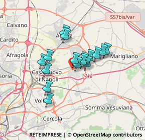 Mappa Via Vittorio Imbriani, 80038 Pomigliano d'Arco NA, Italia (2.64625)