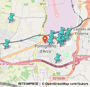 Mappa Via Vittorio Imbriani, 80038 Pomigliano d'Arco NA, Italia (0.92)