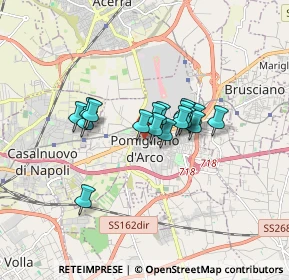 Mappa Via Vittorio Imbriani, 80038 Pomigliano d'Arco NA, Italia (1.19647)