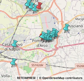 Mappa Via Vittorio Imbriani, 80038 Pomigliano d'Arco NA, Italia (1.90313)