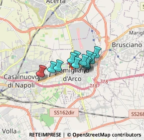 Mappa Via Vittorio Imbriani, 80038 Pomigliano d'Arco NA, Italia (0.91571)