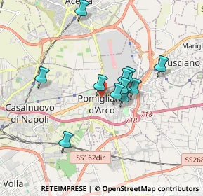 Mappa Via Vittorio Imbriani, 80038 Pomigliano d'Arco NA, Italia (1.51818)