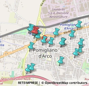 Mappa Via Vittorio Imbriani, 80038 Pomigliano d'Arco NA, Italia (0.4875)