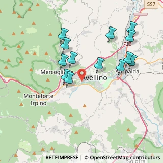 Mappa Via Brigata Avellino, 83100 Avellino AV, Italia (4.11615)