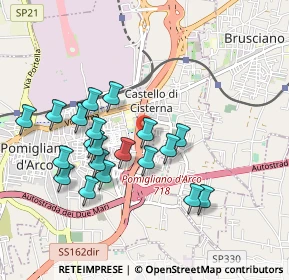 Mappa Via Martin Luther King, 80038 Pomigliano d'Arco NA, Italia (0.952)