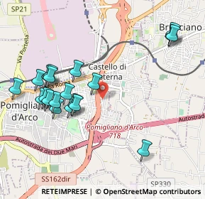 Mappa Via Martin Luther King, 80038 Pomigliano d'Arco NA, Italia (1.1655)