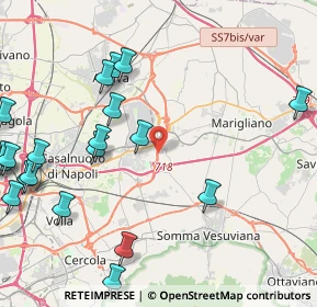 Mappa Via Martin Luther King, 80038 Pomigliano d'Arco NA, Italia (6.023)