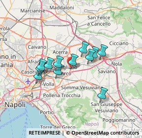 Mappa Via Martin Luther King, 80038 Pomigliano d'Arco NA, Italia (5.745)