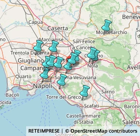 Mappa Via Martin Luther King, 80038 Pomigliano d'Arco NA, Italia (10.62429)