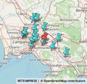 Mappa Via Martin Luther King, 80038 Pomigliano d'Arco NA, Italia (11.06222)