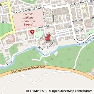 Mappa Via Peschiera, 4, 83100 Avellino, Avellino (Campania)