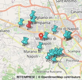 Mappa Via Giaginto Gigante, 80018 Mugnano di Napoli NA, Italia (2.0775)
