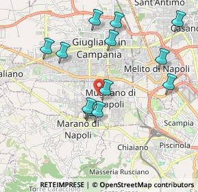 Mappa Via Giaginto Gigante, 80018 Mugnano di Napoli NA, Italia (2.13917)