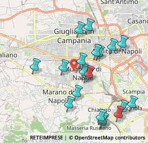 Mappa Via Giaginto Gigante, 80018 Mugnano di Napoli NA, Italia (2.175)