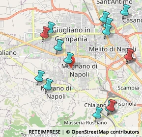 Mappa Via Giaginto Gigante, 80018 Mugnano di Napoli NA, Italia (2.68133)