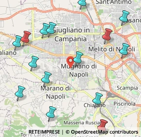 Mappa Via Giaginto Gigante, 80018 Mugnano di Napoli NA, Italia (3.04765)