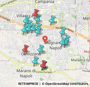 Mappa Via Giaginto Gigante, 80018 Mugnano di Napoli NA, Italia (0.97)