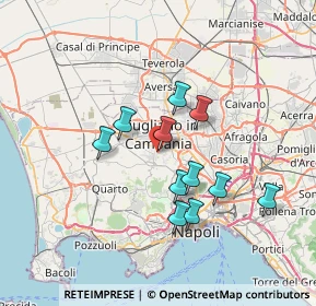 Mappa Via Giaginto Gigante, 80018 Mugnano di Napoli NA, Italia (6.35182)