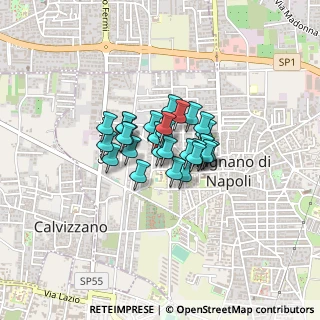 Mappa Via Giaginto Gigante, 80018 Mugnano di Napoli NA, Italia (0.24828)