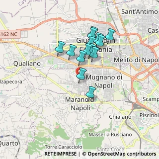 Mappa Via A. De Curtis, 80012 Calvizzano NA, Italia (1.56857)