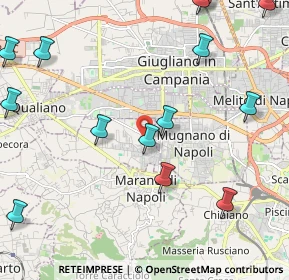 Mappa Via A. De Curtis, 80012 Calvizzano NA, Italia (3.13533)